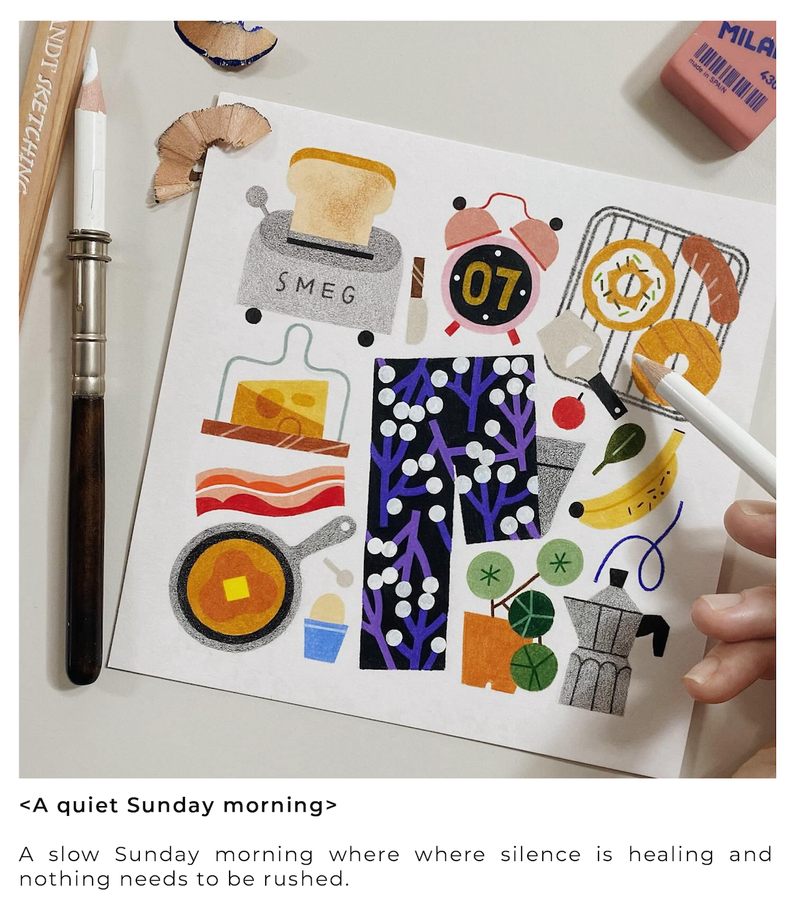 Everyday Objects, Digital Coloring Sheets