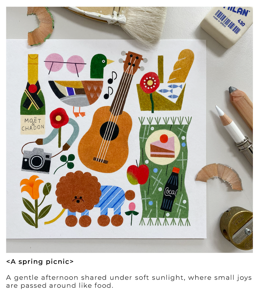 Everyday Objects, Digital Coloring Sheets