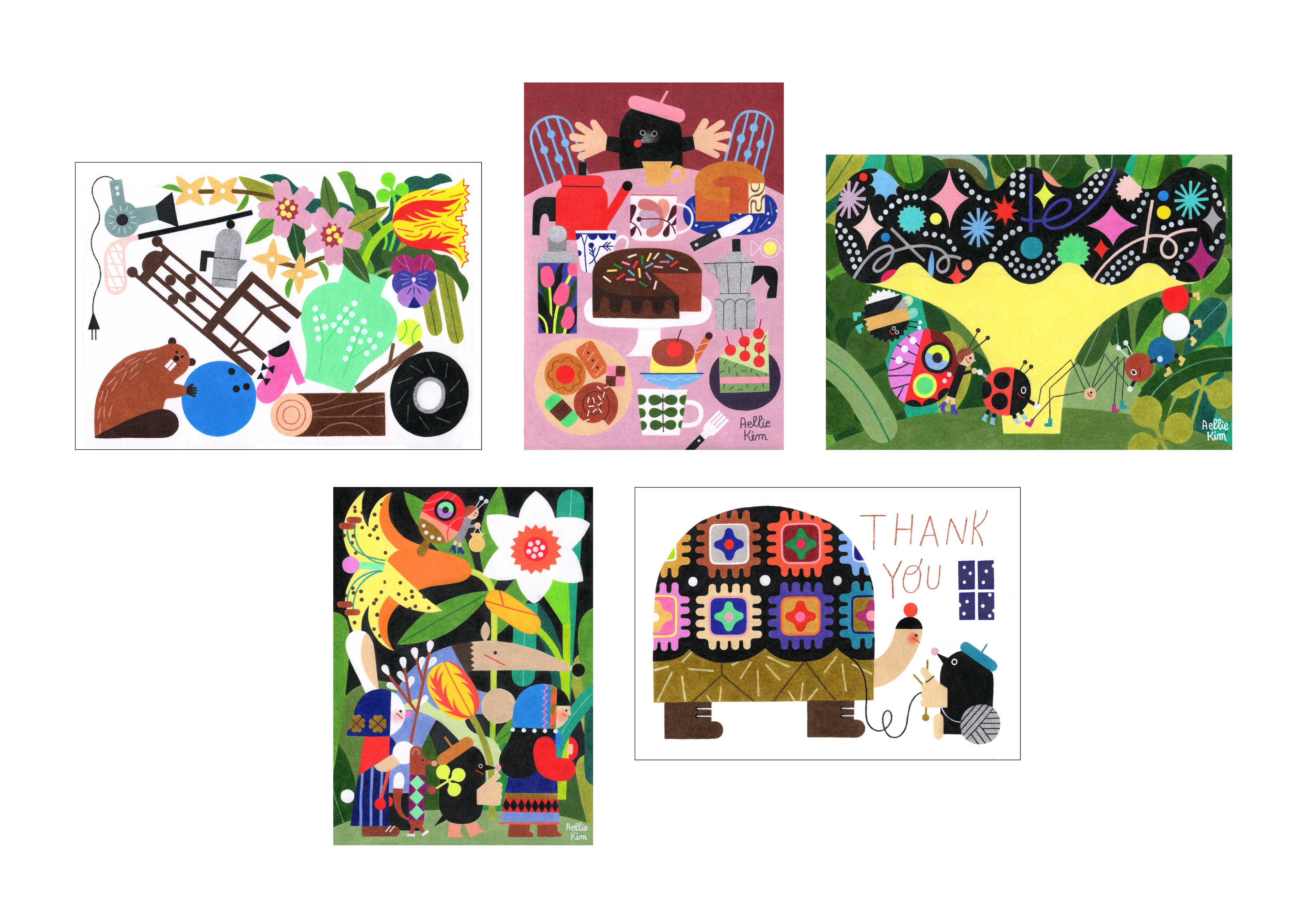 Magical Moments, Digital Coloring Sheets