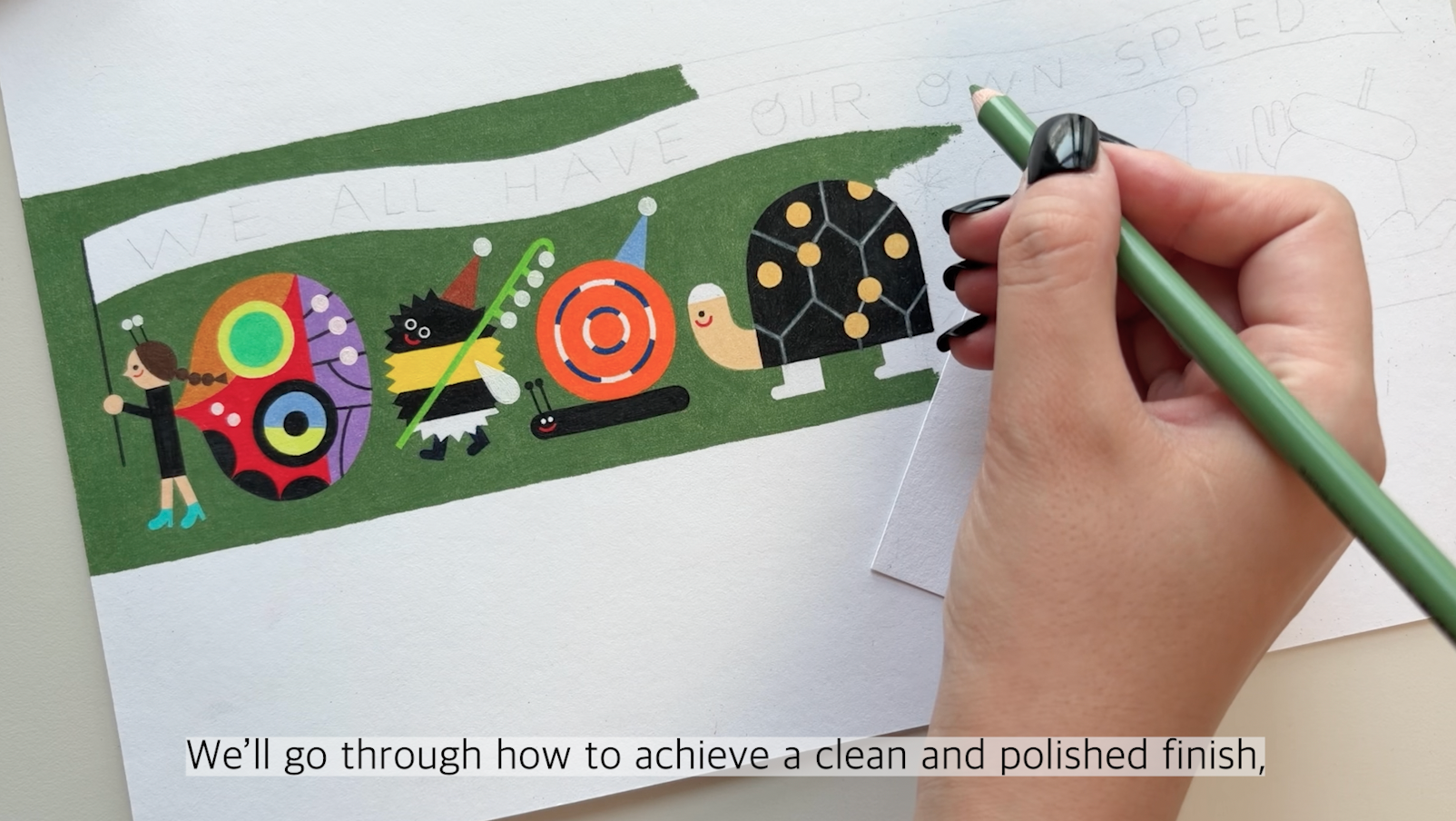 A Small Guide to Coloring Techniques by Aellie Kim, Video Lesson